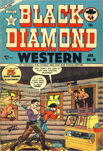 Black Diamond Western Number 30 Western Comic Book