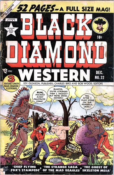 Black Diamond Western Number 22 Western Comic Book