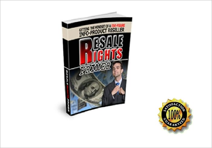 Resale Rights - Getting The Mindset of a Five-Figure Info-Product Reseller! AAA+++