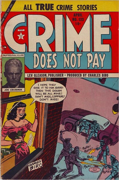 Crime Does Not Pay Number 133 Crime Comic Book
