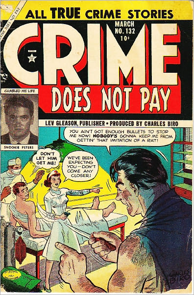 Crime Does Not Pay Number 132 Crime Comic Book