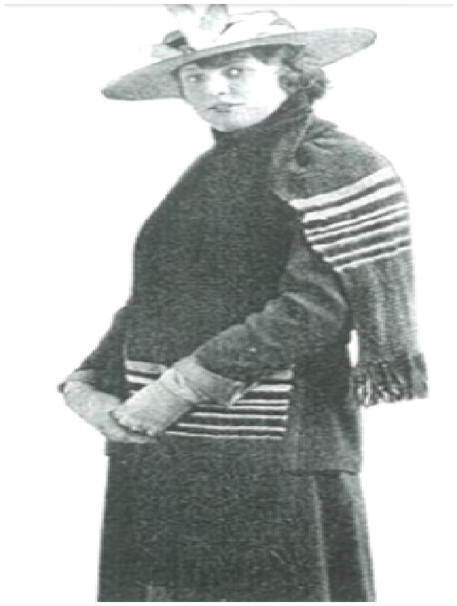 PATTERN #0463 GENEVIEVE SCARF VINTAGE KNITTING