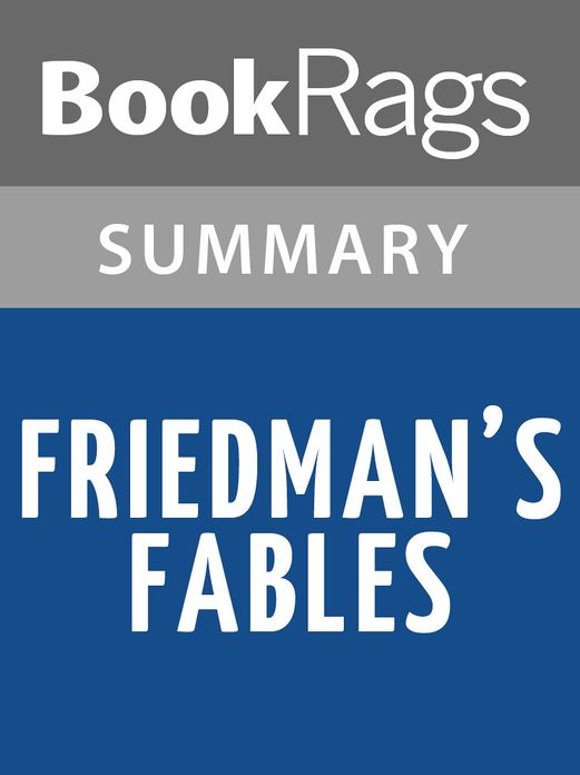 Friedman's Fables by Edwin Friedman l Summary & Study Guide