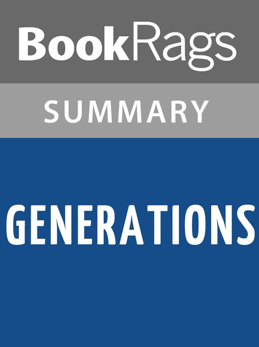 Generations by Strauss and Howe l Summary & Study Guide