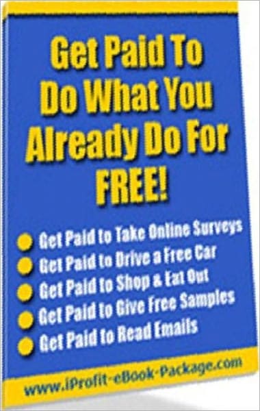 Monry Tips - Get Paid To Do What You Already Do For Free