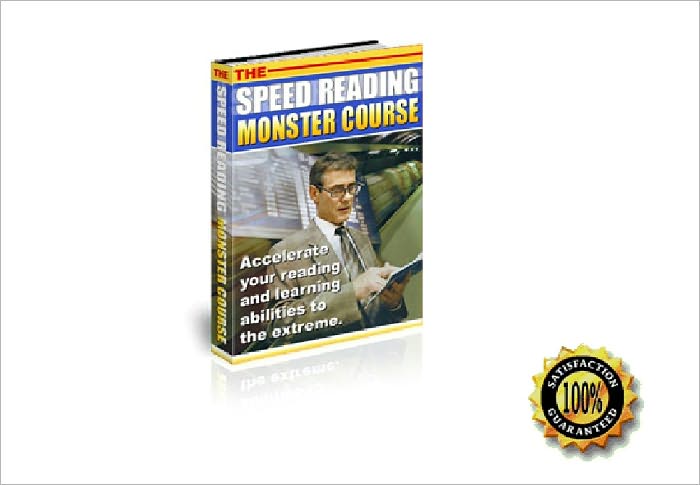 The Speed Reading Monster Course - Accelerate Your Reading And Learning Abilities To The Extreme! AAA+++