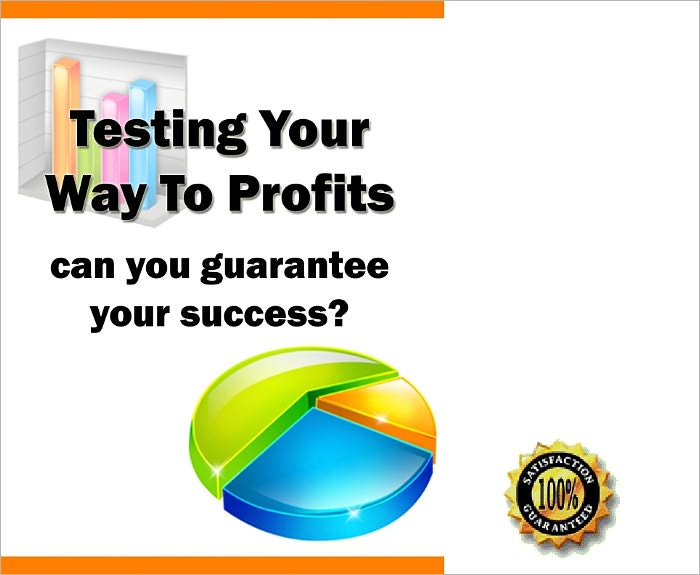 Testing Your Way To Profits eBook - Can you guarantee your success? AAA+++