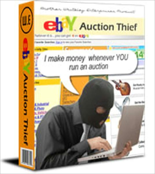 The eBay Auction Thief - Once you put the simple tools and strategies from this book in place, you will be able to legally make money from ANY eBay Auction of your choosing, and with MILLIONS of auctions running right now, the possibilities are endless...