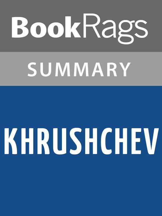 Khrushchev by William Taubman l Summary & Study Guide