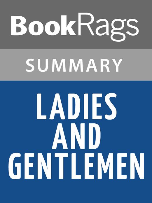 Ladies and Gentlemen by Adam Ross l Summary & Study Guide