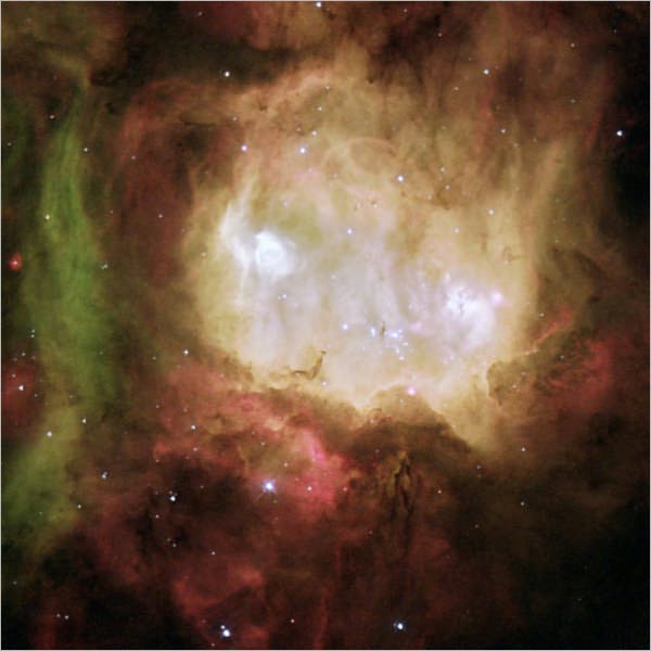 Hubble Sends Season's Greetings from the Cosmos to Earth