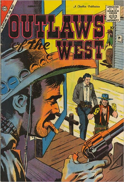 Outlaws Of The West Number 18 Western Comic Book