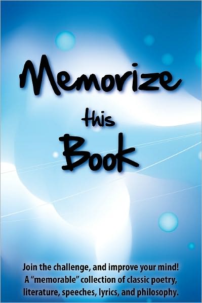 Memorize this Book