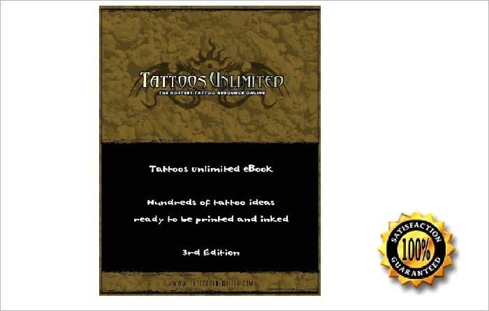 Tattoos Unlimited - Hundreds of Tattoo Ideas Ready to Be Printed and Inked- 3rd Edition ! AAA+++