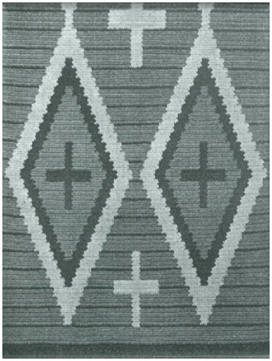 PATTERN #0226 NAVAJO BLANKET VINTAGE CROCHET