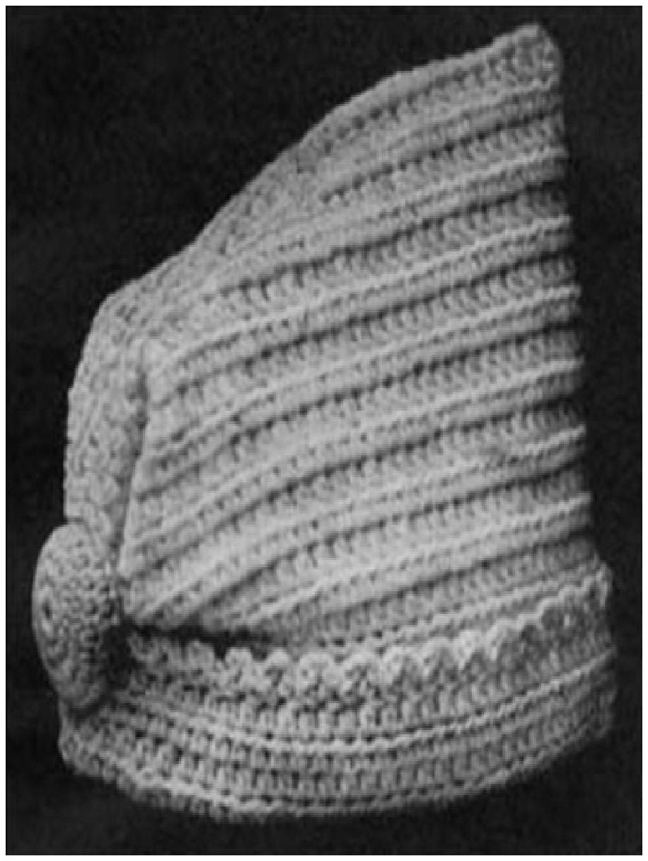 PATTERN #0229 INFANT TOQUE VINTAGE CROCHET