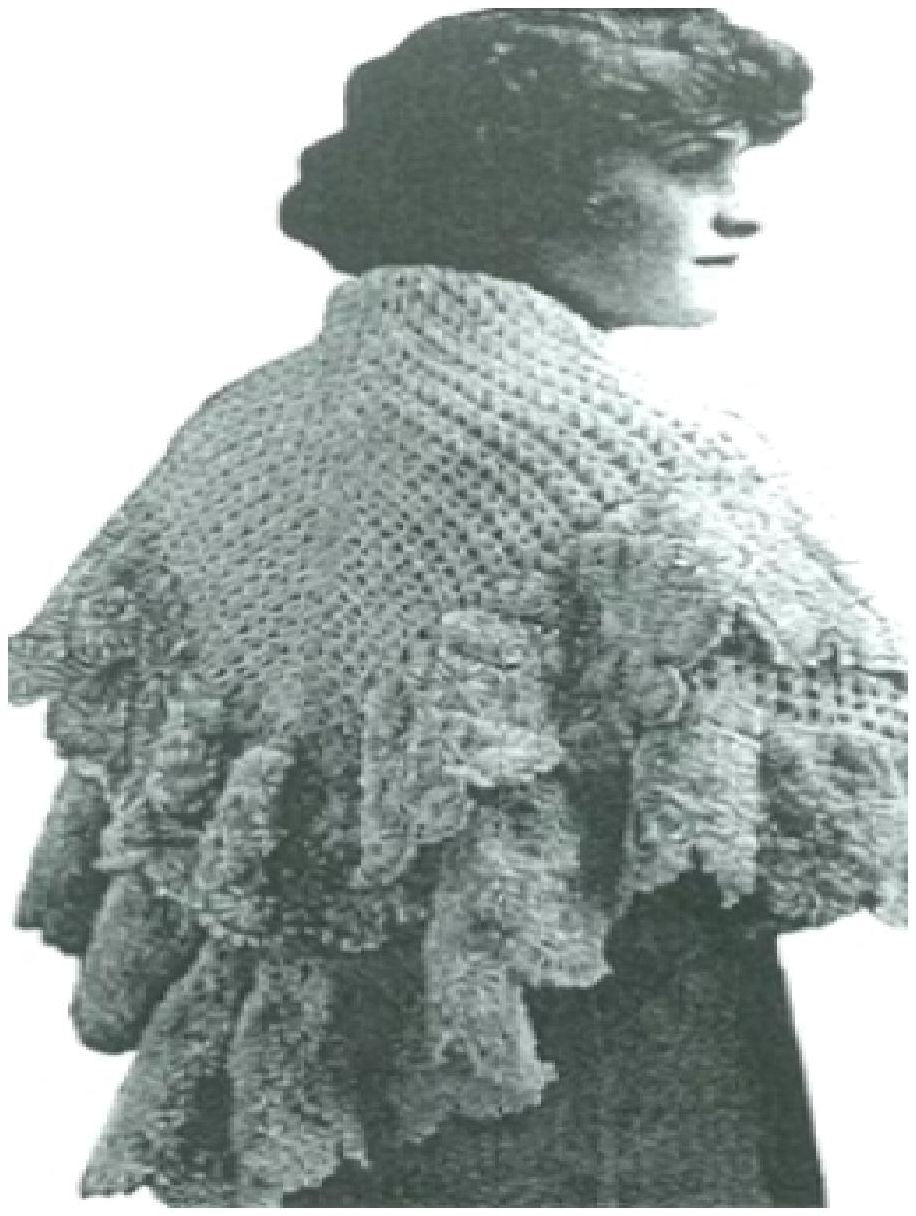 PATTERN #0240 BETTY SHAWL VINTAGE CROCHET