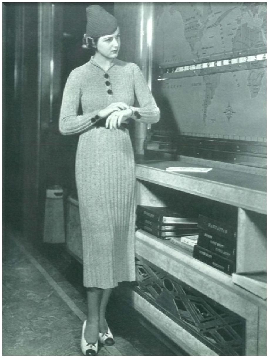 PATTERN #0243 TRANSCONTINENTAL VINTAGE KNITTING