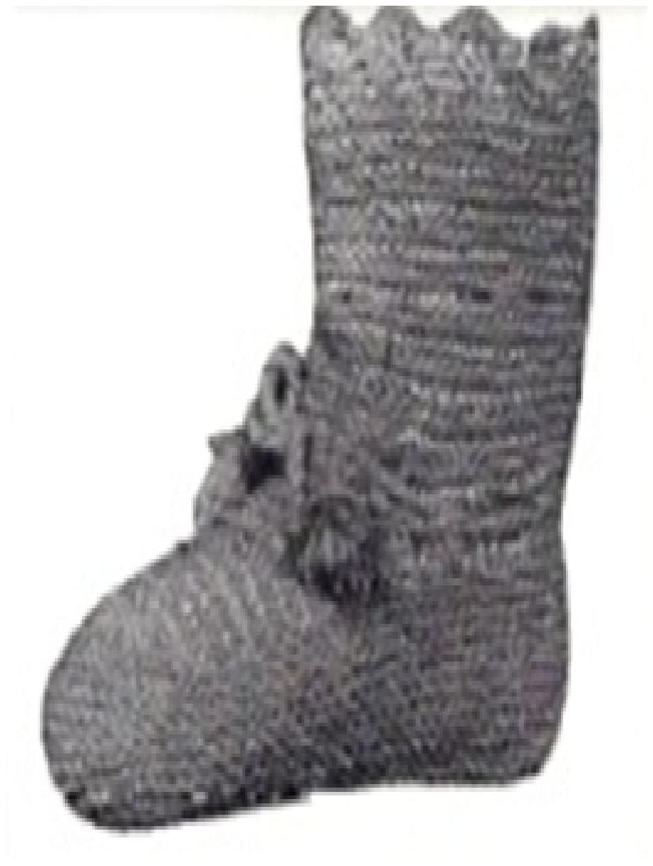 PATTERN #0256 LITTLE SOCK VINTAGE KNITTING