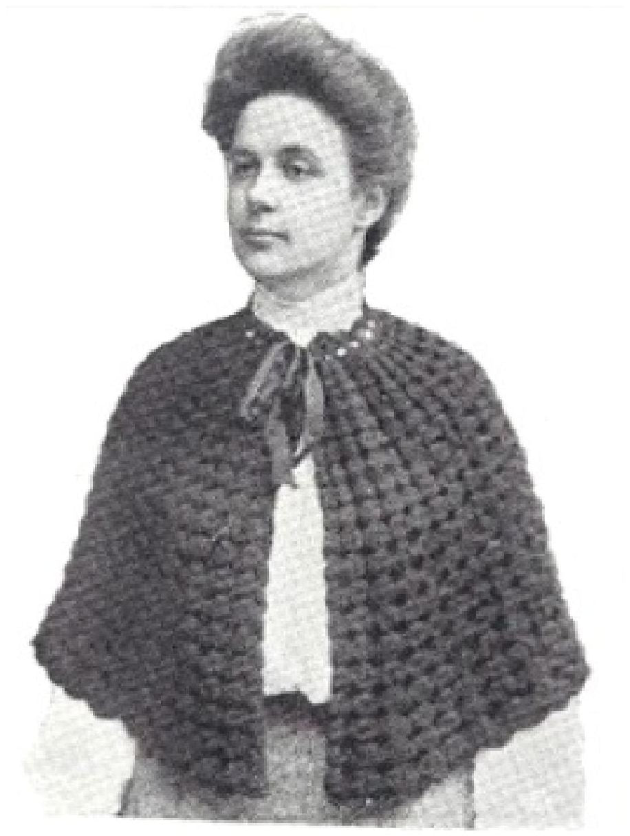 PATTERN #0264 SHOULDER CAPE VINTAGE KNITTING