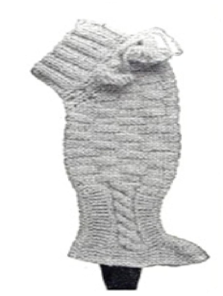 PATTERN #0265 CHILD'S KNEE LEGGINGS VINTAGE KNITTING