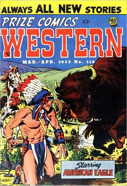 Prize Comics Western Number 110 Western Comic Book