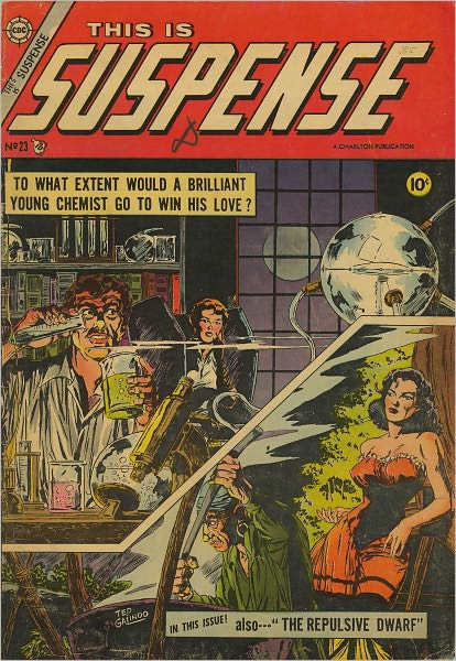 Viintage Horror Comics: This is Suspense No. 23 Circa 1955