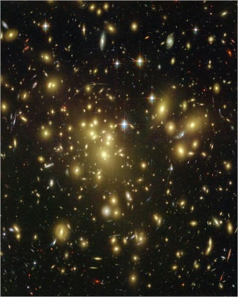 Biggest 'Zoom Lens' in Space Takes Hubble Deeper into the Universe