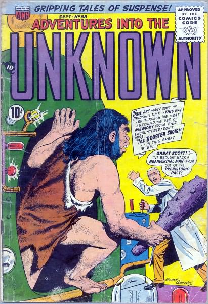 Adventures into the Unknown Number 88 Horror Comic Book