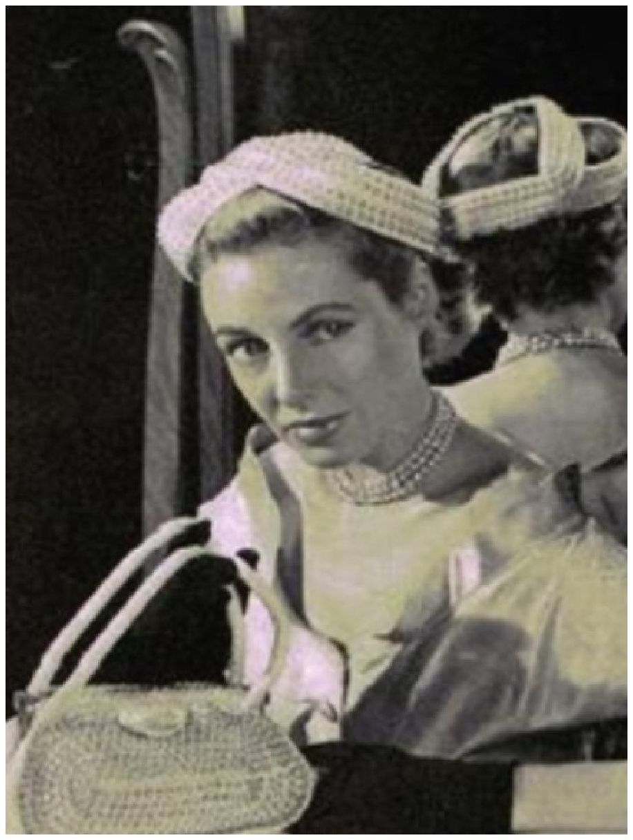 PATTERN #0341 GRACIE HAT VINTAGE CROCHET