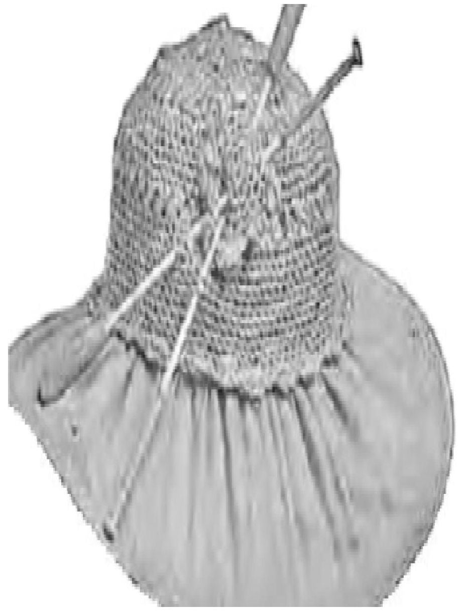 PATTERN #0406 GEORGETTE HAT WITH RIBBON CROWN VINTAGE CROCHET