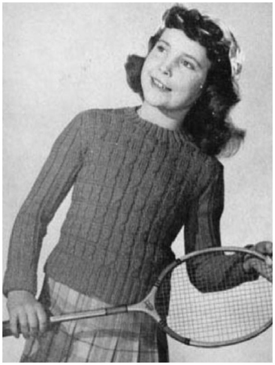 PATTERN #0413 LEANNIE VINTAGE KNITTING