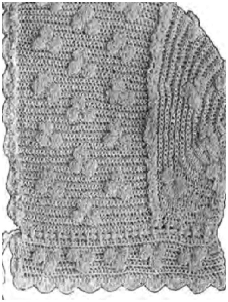 PATTERN #0424 INFANTS SILK HOOD (STYLE A) VINTAGE CROCHET