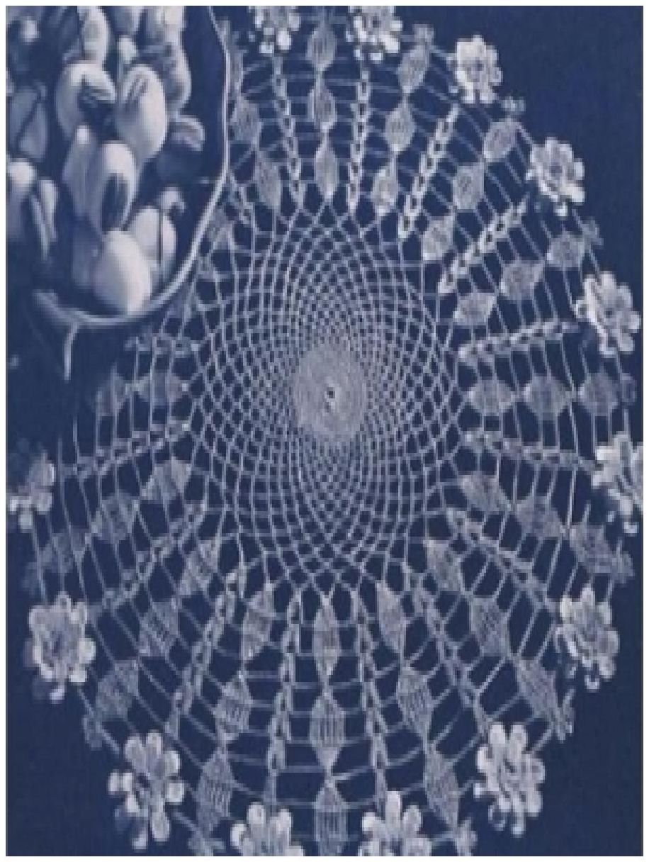 PATTERN #0277 PRETTY DOILY VINTAGE CROCHET