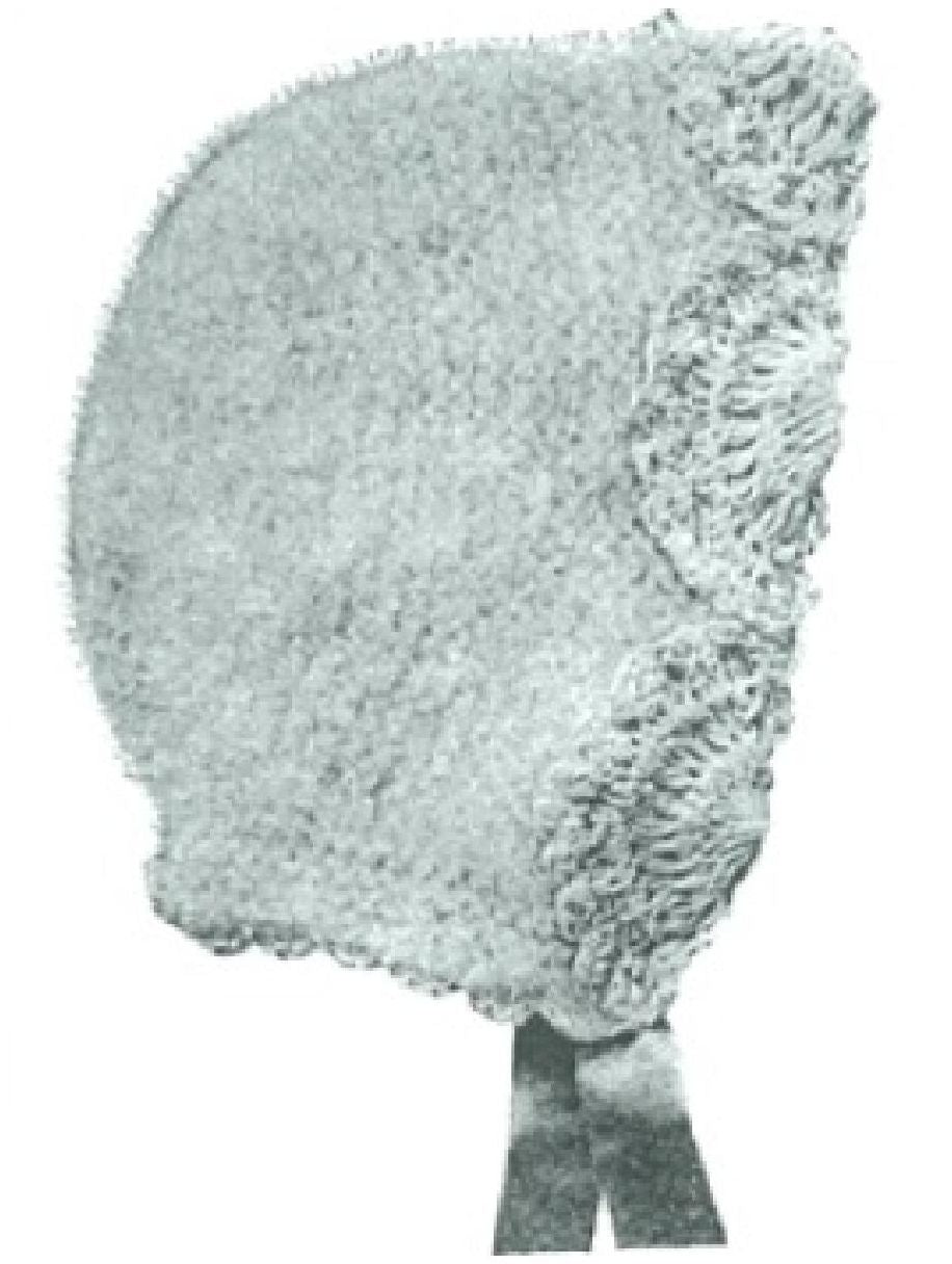 PATTERN #0282 BONNET VINTAGE KNITTING