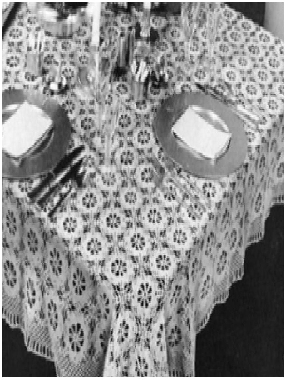 PATTERN #0290 FANCY FREE TABLECLOTH VINTAGE CROCHET