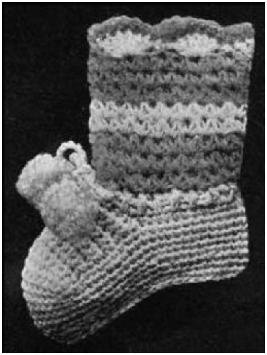PATTERN #0294 LIAM BOOTIE VINTAGE CROCHET