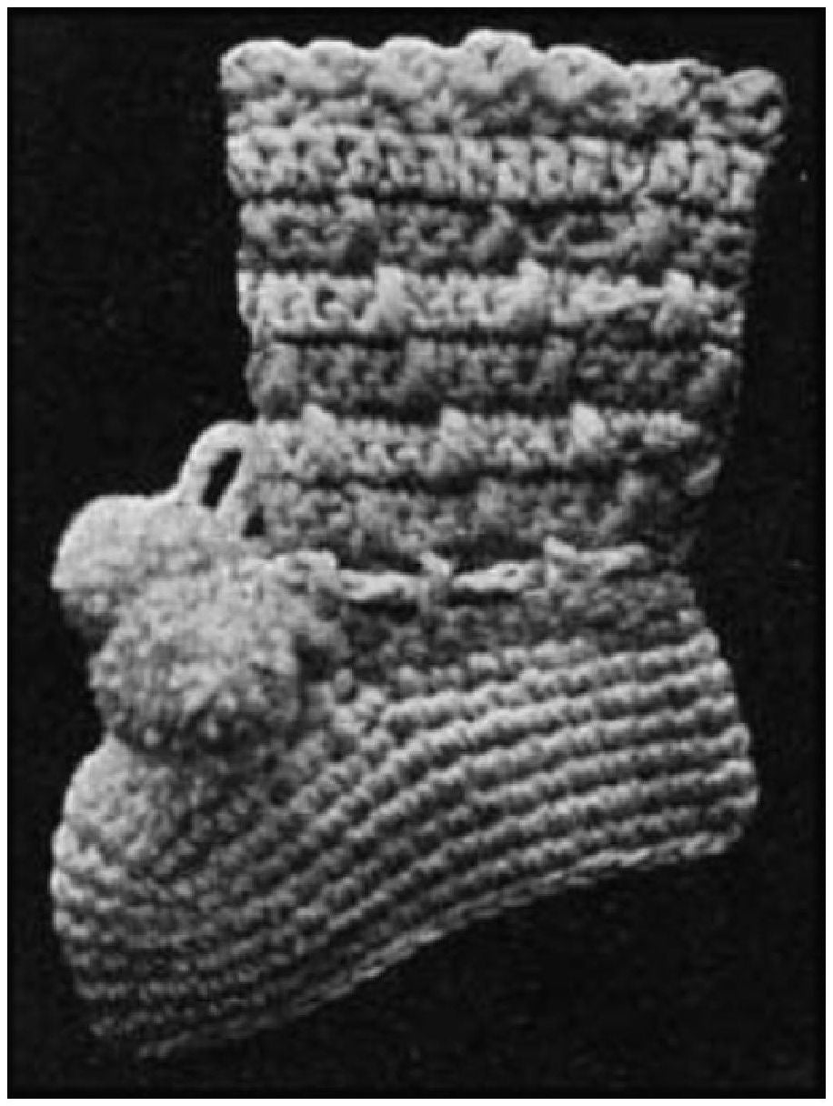 PATTERN #0296 AUDREY BOOTEE VINTAGE CROCHET