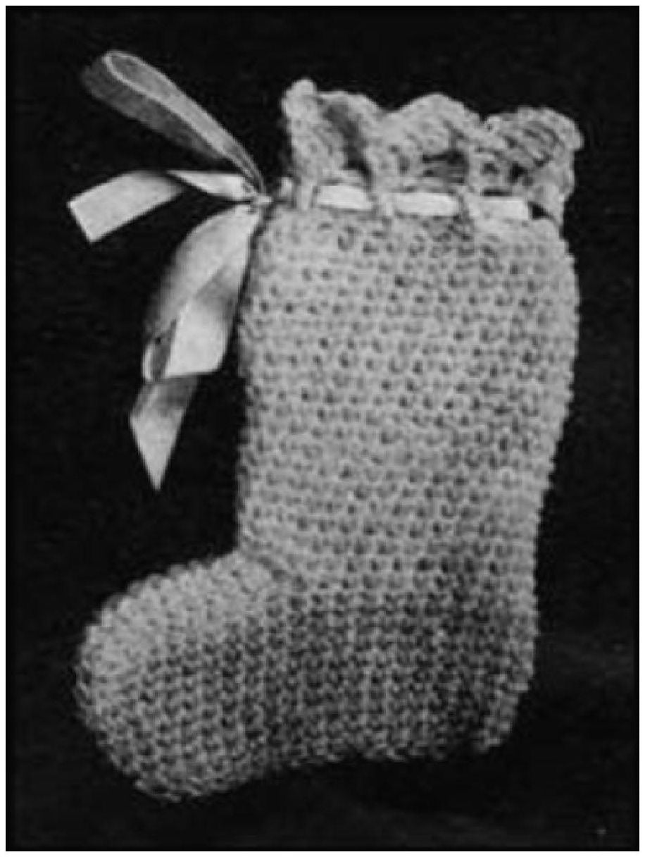 PATTERN #0297 OWEN BOOTEE VINTAGE CROCHET
