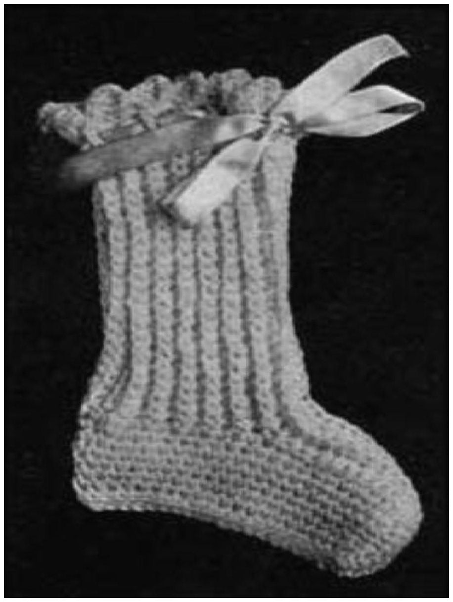PATTERN #0298 JULIA SOCKS VINTAGE CROCHET