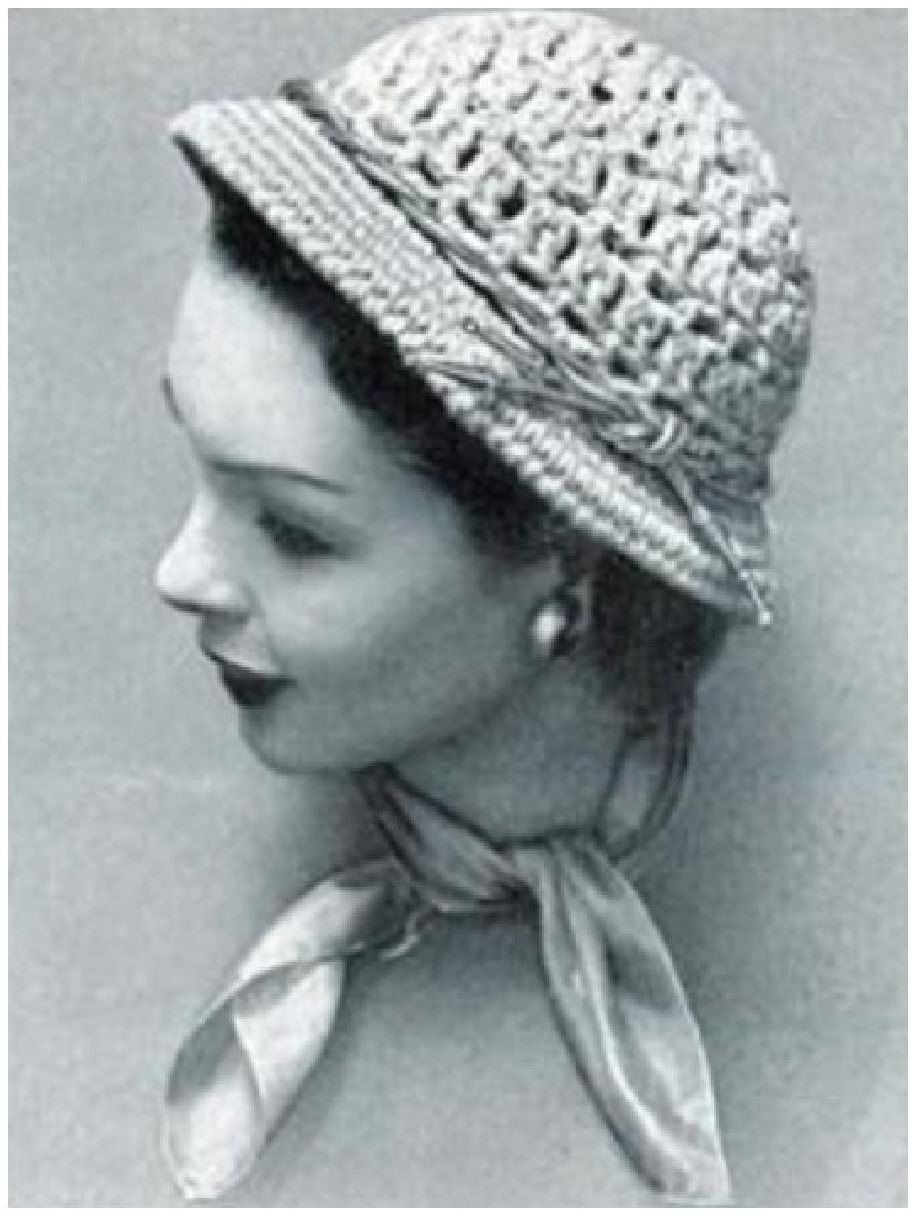 PATTERN #0302 THE ARIANNA HAT VINTAGE CROCHET