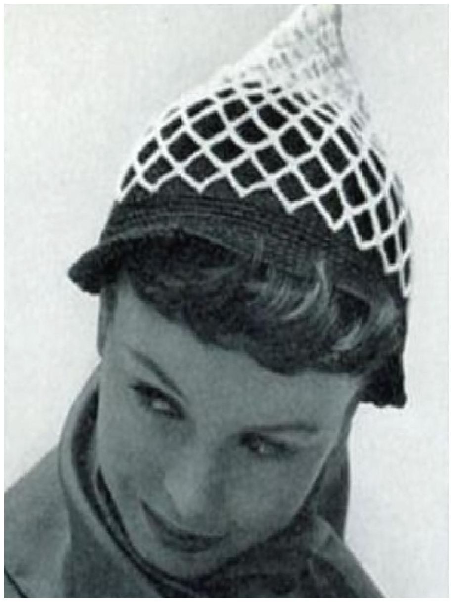PATTERN #0309 THE KIMBERLY HAT VINTAGE CROCHET