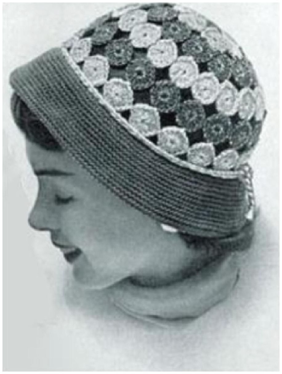 PATTERN #0310 LAZY DAISY HAT VINTAGE CROCHET