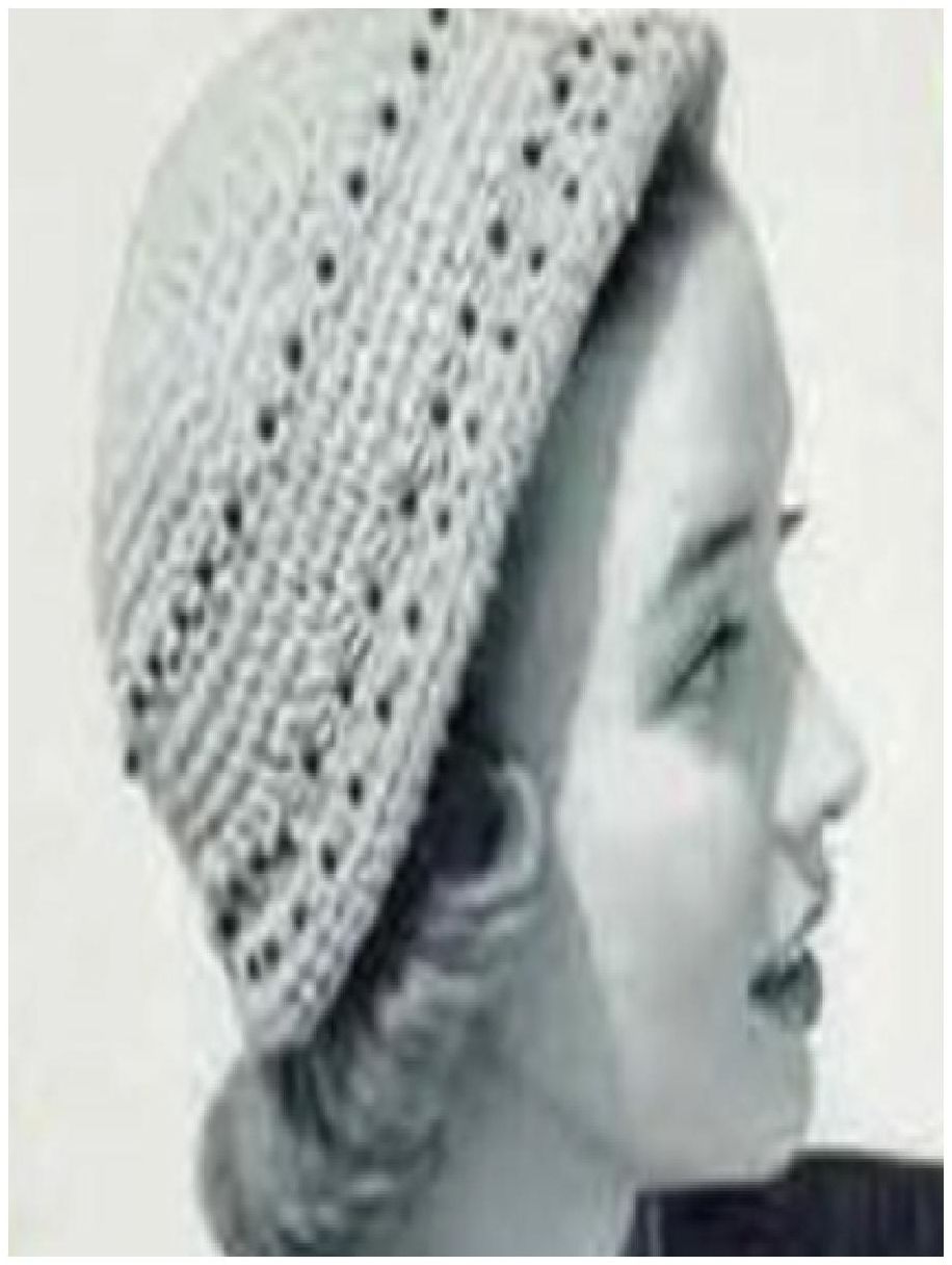 PATTERN #0311 KAITLYN BEADED HAT VINTAGE CROCHET