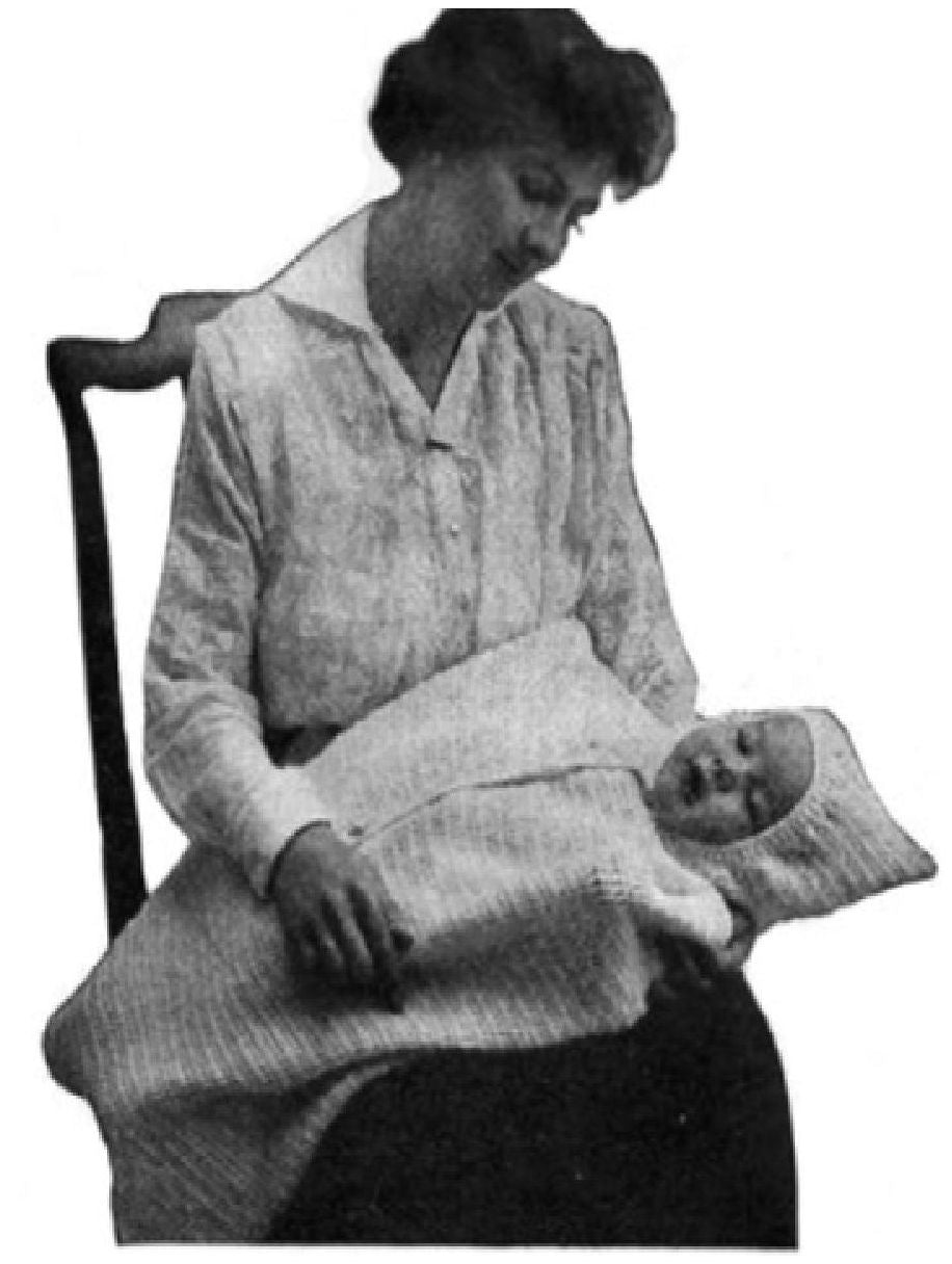 PATTERN #0319 CHILD'S SLEEPING BAG VINTAGE KNITTING