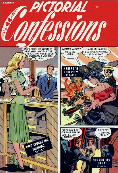 Pictorial Confessions Number 3 Love Comic Book