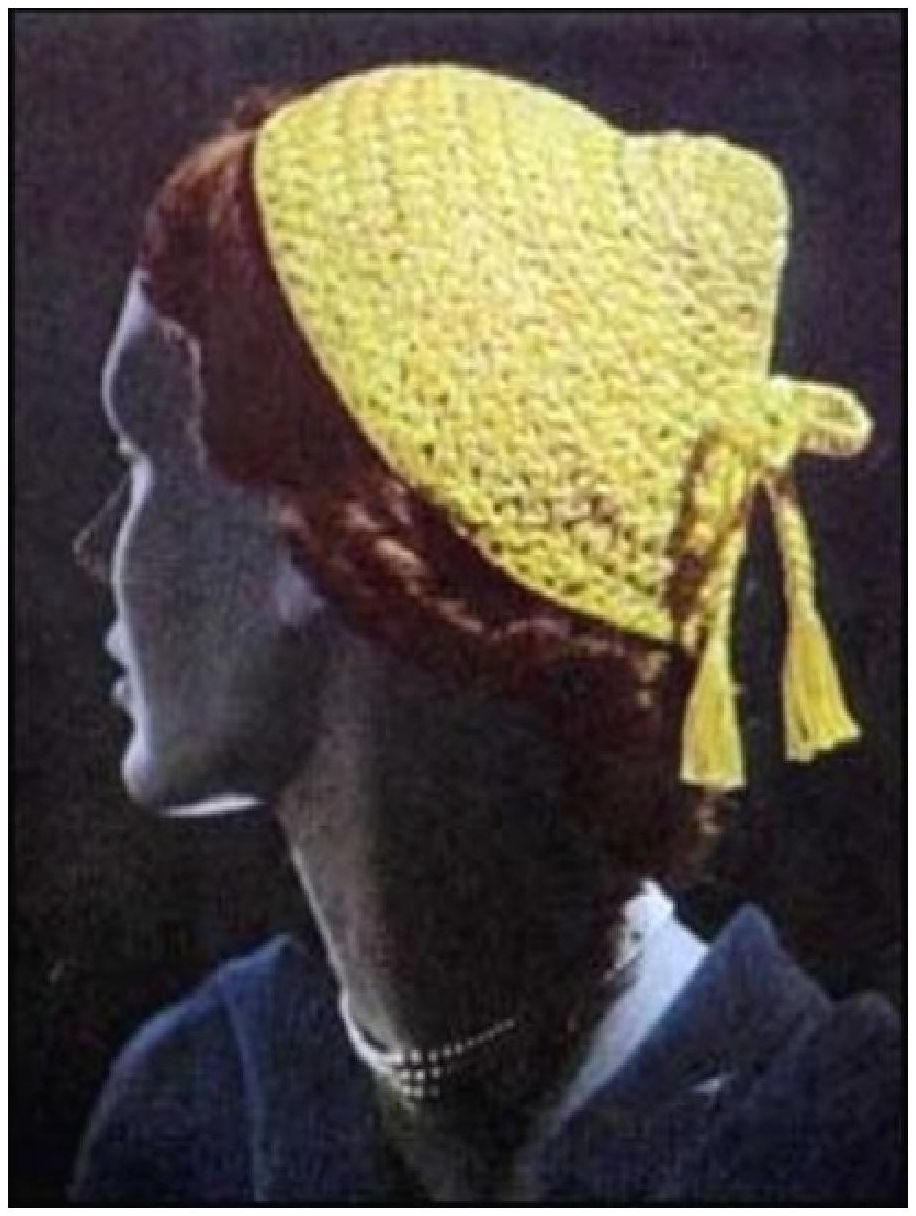 PATTERN #0344 PIXIE HAT VINTAGE CROCHET