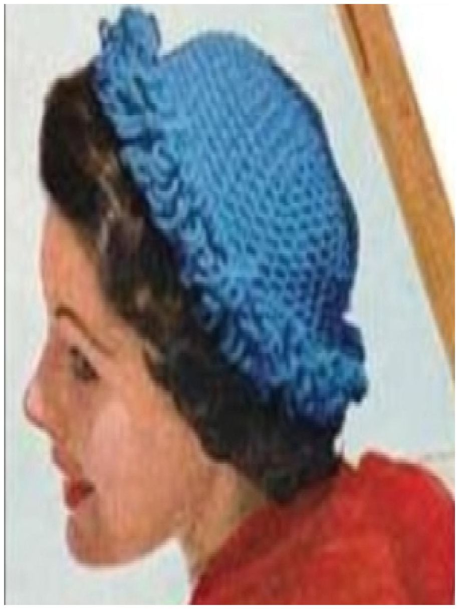 PATTERN #0350 LOOP STITCH BEANIE VINTAGE CROCHET