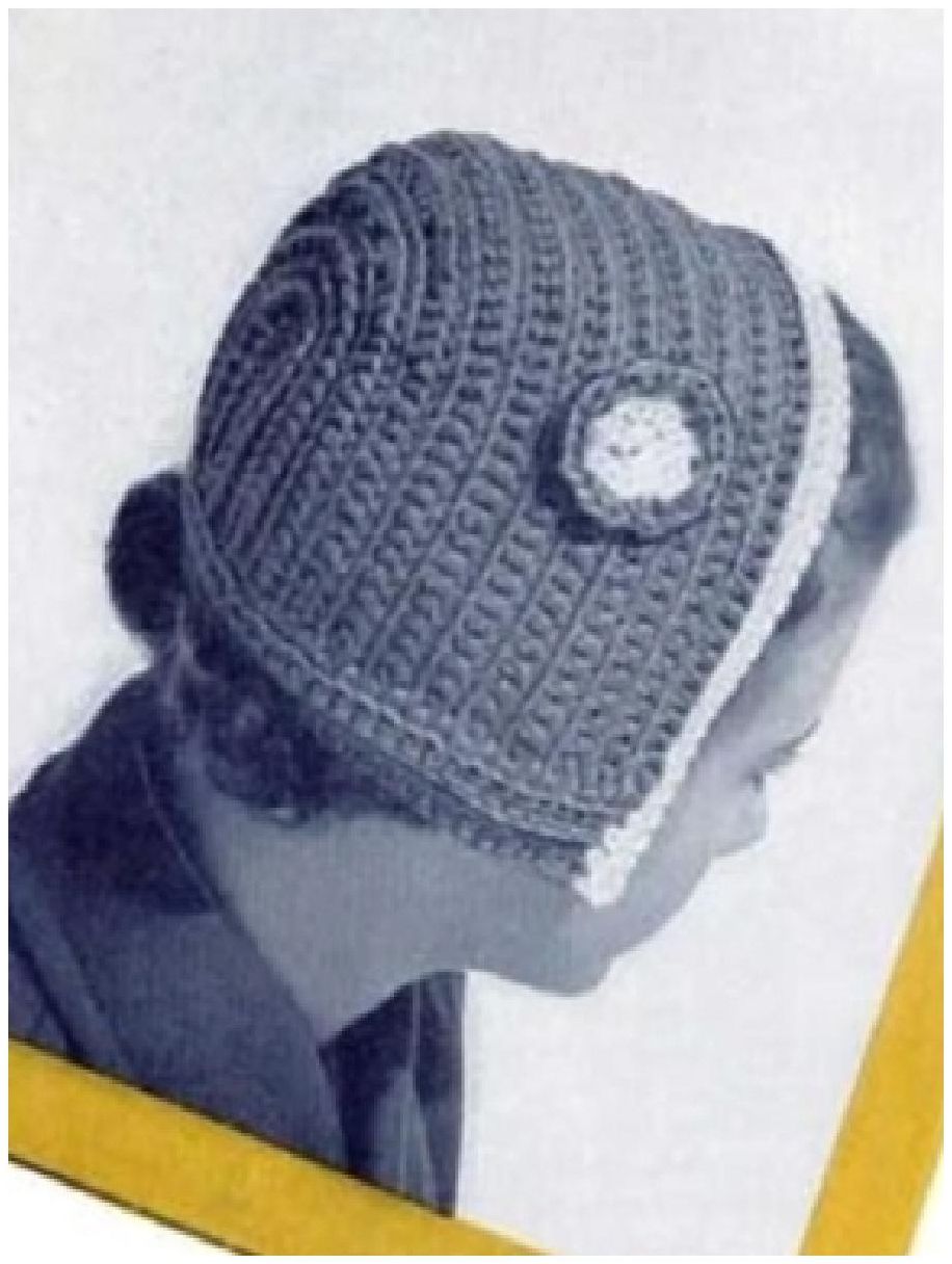 PATTERN #0371 SHAKER BONNET VINTAGE CROCHET