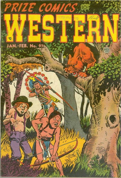 Prize Comics Western Number 97 Western Comic Book